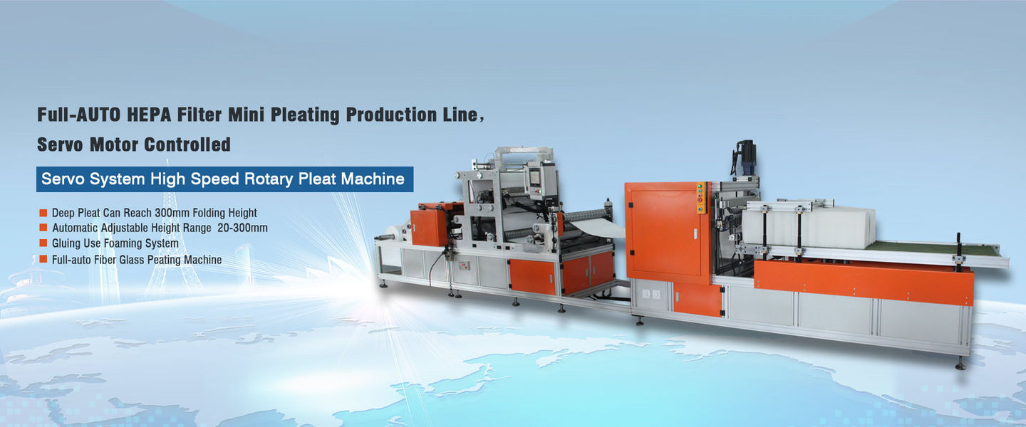 Filterpapier ploetmachine