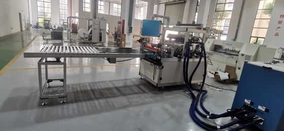 kwaliteit  Automatic Filter Paper Pleating Machine 50Hz Paper Pleating Production Line 2m/min - 18m/min fabriek