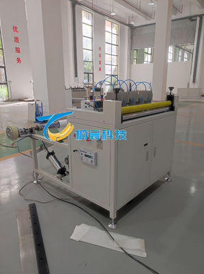 kwaliteit  Servo Driven Filter Paper Folding Machine Filter Material Slitting Machinery High Precision fabriek