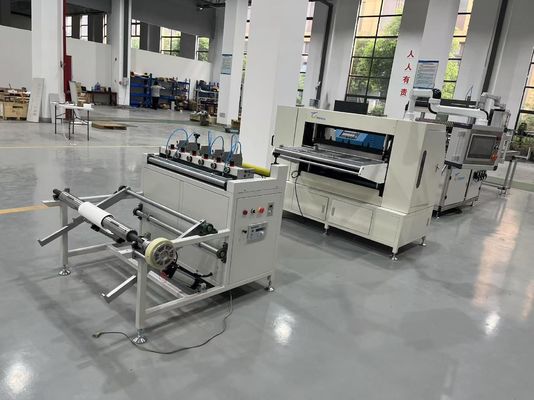 Hoog efficiënte autofiltermachine 50 Hz luchtfilter productielijn elektrisch