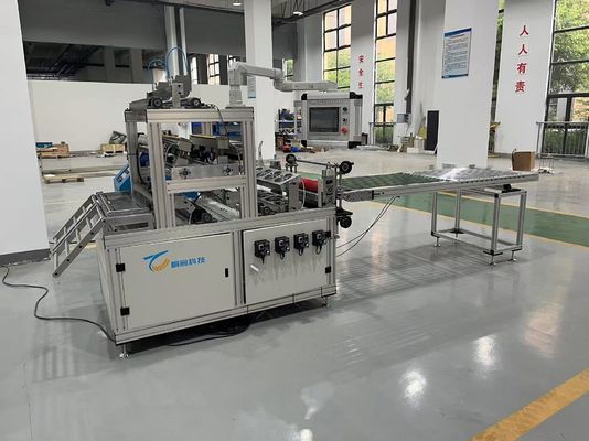 Hoog efficiënte luchtfilter pleatmachine 100pcs/min - 150pcs/min Met een lamineerproductielijn