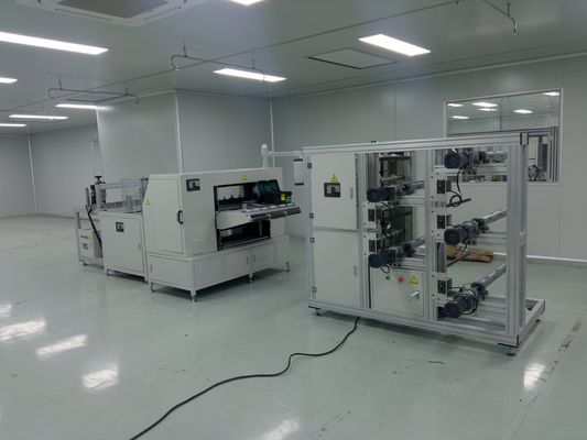 100 mm/min Air Filter Pleating Machine 50 kW Filterproductie machines voor luchtreinigers