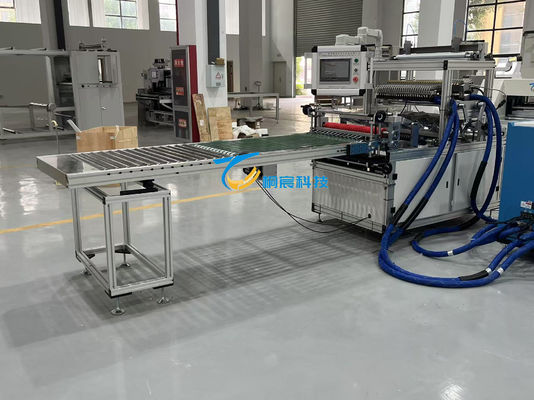 Hoog efficiënte luchtfilter pleatmachine 100pcs/min - 150pcs/min Met een lamineerproductielijn