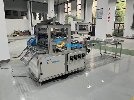 225 V HEPA-filter pleatmachine Automatische pleatmachine en lijmmachine Commercieel