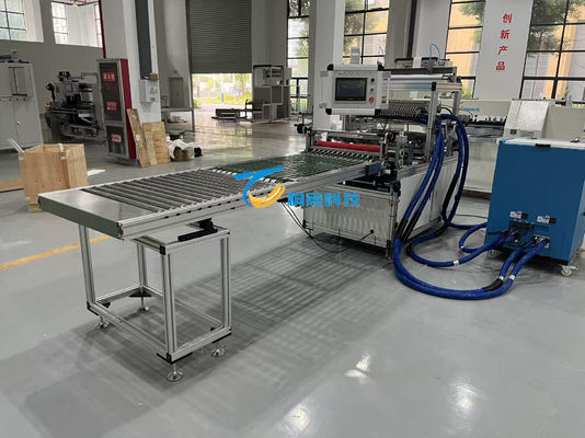 Air Filter Paper Folding Machine Op maat gemaakte lijmmachine 220V voor industriële luchtfiltratie