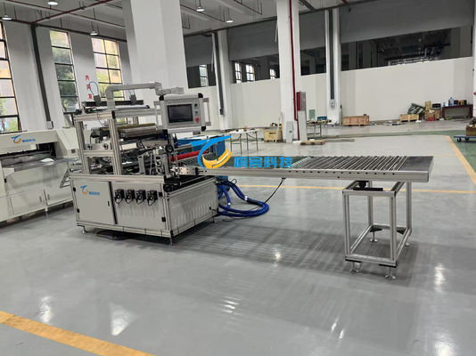 Air Filter Paper Folding Machine Op maat gemaakte lijmmachine 220V voor industriële luchtfiltratie