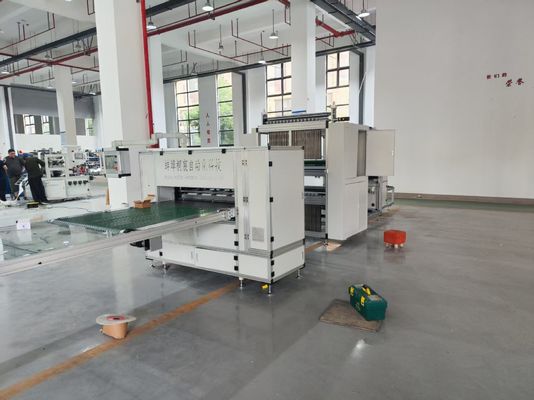Niet-gepartitioneerde filterpapier pleatmachine Productielijn voor pleatpapier 220V