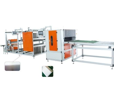 Automobiele filter papier vouwmachine Volledig automatische papier pleatmachine 60 kW