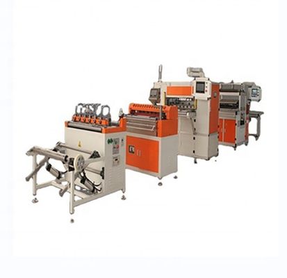 Computerized HEPA Filter Pleating Machine 1KW Knife Paper Pleating Machine 1300mm Werkwijdte