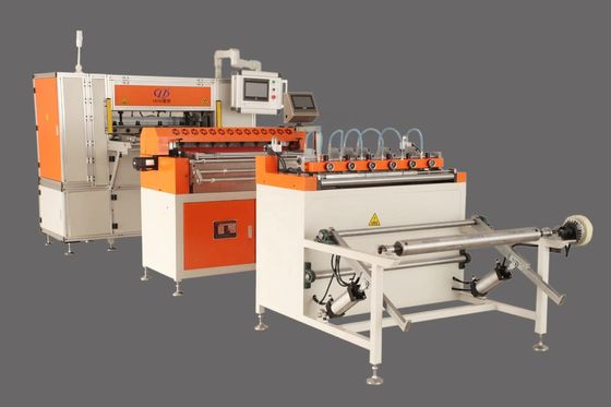 Computerized HEPA Filter Pleating Machine 1KW Knife Paper Pleating Machine 1300mm Werkwijdte