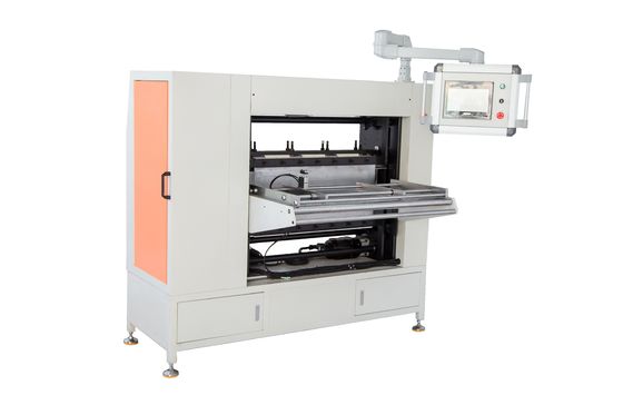 Computerized HEPA Filter Pleating Machine 1KW Knife Paper Pleating Machine 1300mm Werkwijdte