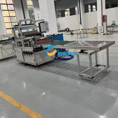 1 kW luchtfilter productielijn 50HZ mes papier pleatmachine 1300mm werkwijdte