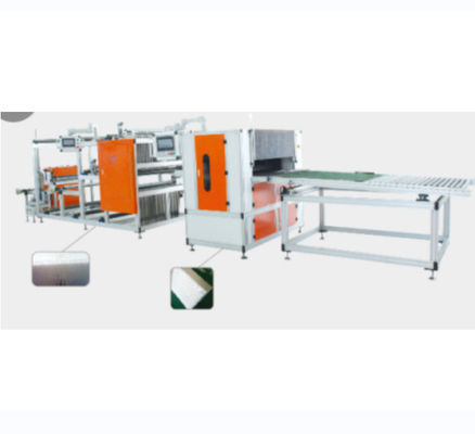 10 - 20 pleats/min Glasvezel pleatmachine 220V / 380V HEPA Filter maken machine