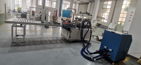 220V filterproductieapparatuur laminatie papiermachine 30mm - 300mm pleatdiepte