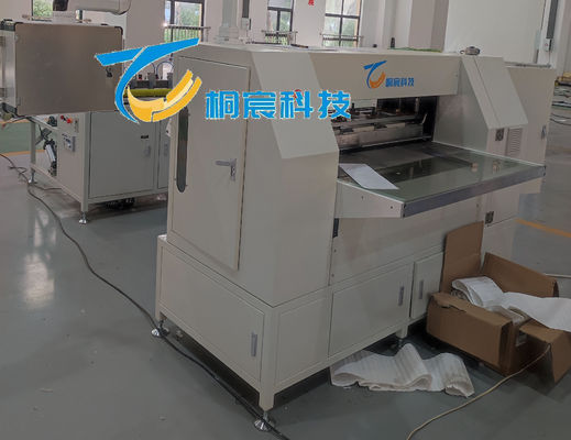 Industriële filterpapier vouwmachine Servo-gestuurde filterpapier ploetmachine