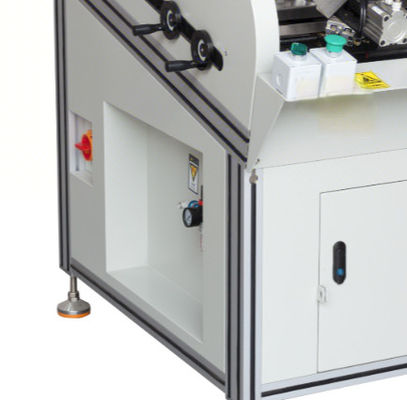 4 zijdelingse automatische randsnijmachine 0,6 MPa randsnijmachine voor cartridges voor airconditioning