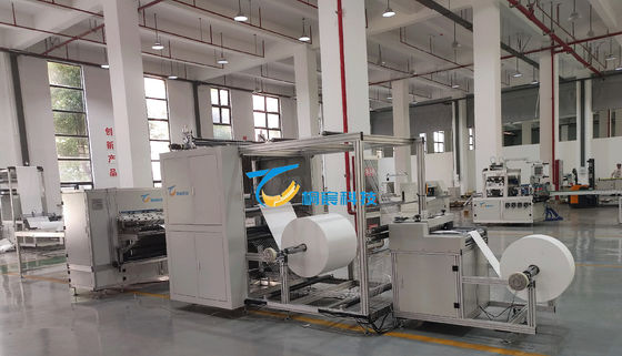 Milieuvriendelijke glasvezel pleatmachine 221V - 250V Filterfabrieksmachine