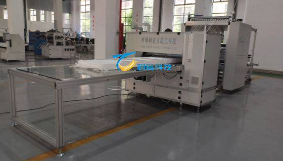 Volledig automatische glazen vezel pleatmachine Pleat papier productielijn 60Hz