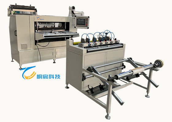 Servo-papierproductielijn PLC-besturing Papier vouwapparatuur Volledig automatisch