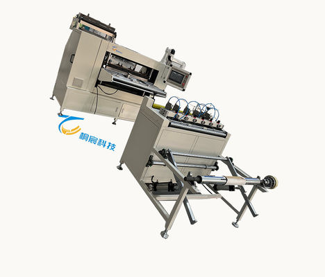 High Precision Filter Paper Folding Machine 220V / 380V Paper Folding Machine voor luchtfiltermaterialen