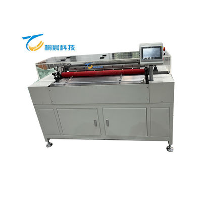 Verstelbare afstand Filter Papier Printing Creasing Machine Opvouwbaar