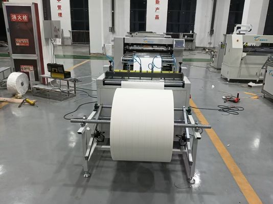 Hoog efficiënte G4 luchtfilter vouwmachine voor 5 μm deeltjesfiltratie met componenten van roestvrij staal voor cleanroomomgevingen
