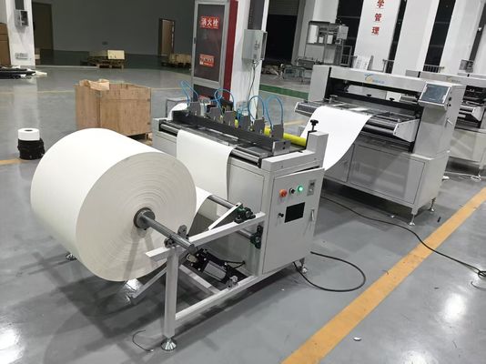 Hoog efficiënte G4 luchtfilter vouwmachine voor 5 μm deeltjesfiltratie met componenten van roestvrij staal voor cleanroomomgevingen