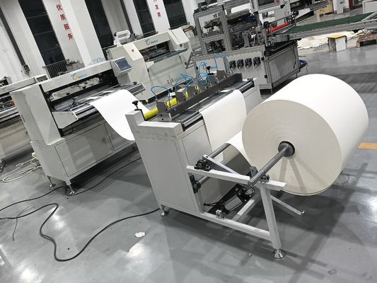 Hoog efficiënte G4 luchtfilter vouwmachine voor 5 μm deeltjesfiltratie met componenten van roestvrij staal voor cleanroomomgevingen