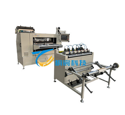 High Precision Filter Paper Folding Machine 220V / 380V Paper Folding Machine voor luchtfiltermaterialen