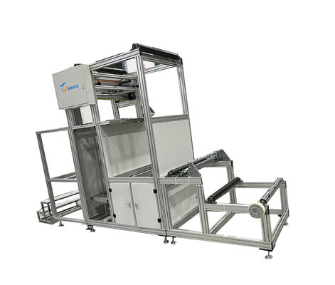 Verdeelmachine voor het vouwen van glasvezelpapier