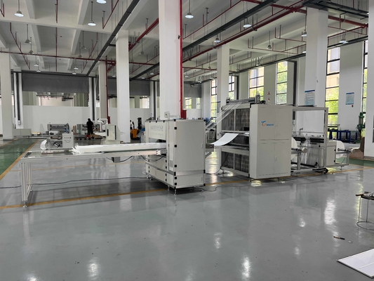 High-efficiency Filter Production Line 19.55kw Hepa Pleating Machine
