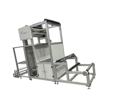 Witte Volautomatische Papieren Vouwmachine Met Verdelers Voor Industrieel Gebruik