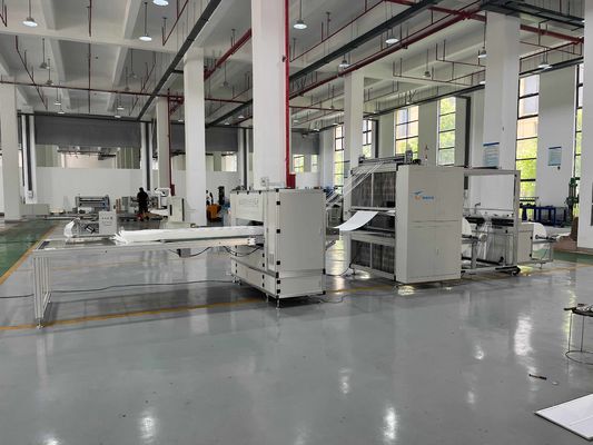 2025New Generation Paper Pleating Machine Full-Automatic Knife Paper Pleating Productielijn Luchtfilter Pleating Machine