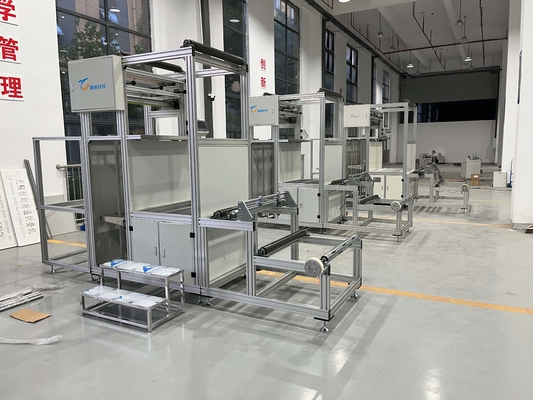 Volledig automatische papier pleatmachine met afschermingen Effectieve breedte 1100m