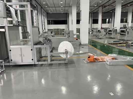 Hoogtemperatuur glasvezel vouwpapier productielijn met hoge efficiëntie