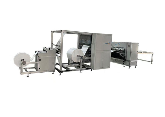 Eenvoudig te bedienen motor PLC filterpapier vouwmachine