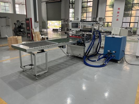 Electric Car Filter Making Machine Pp Air Filter Gluing Machine