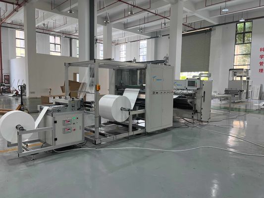 Filtreerpapier die Machinebreedte 600mm vouwen Luchtfilter die Scheurend Machine plooien