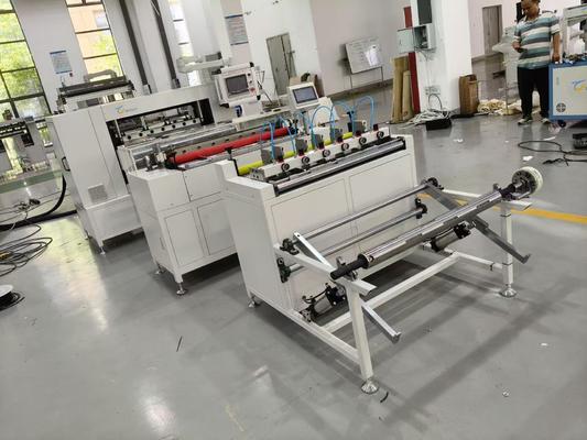 Automatische Air Hepa Filter Paper Making Machine Messer Mini Pleating Style vouwmachine