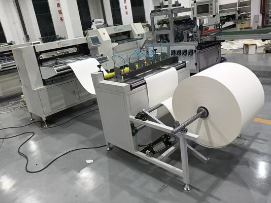 380V / 50HZ HEPA Filter Pleating Machine Op maat gemaakte mes pleating machine