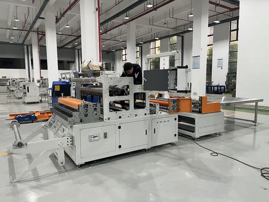 2025Y Nieuwe volledig-automatische niet-verdelingsfilter luchtpapiervouwmachine Productielijntoestand