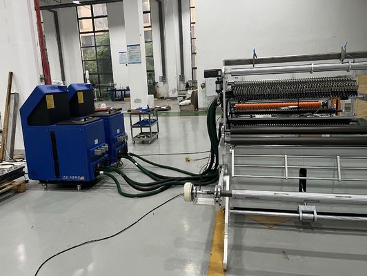 Automatische warm gesmolten lijm PP Gluing and Wave Receiving Productielijn Filter Gluing Machine Filter element Gluing Machine