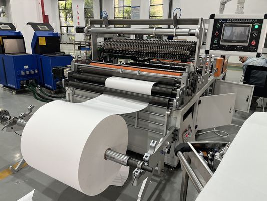 Efficiënte Siemens PLC-uitgeruste trommel vouwmachine papierverwerking rolluchtfilter vouwmachine
