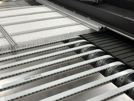 HEPA-filter semi-automatische servomotor productielijn