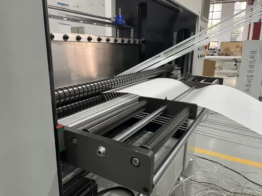 Hoogtemperatuurbestendige glasvezel filterpapier vouwproductielijn