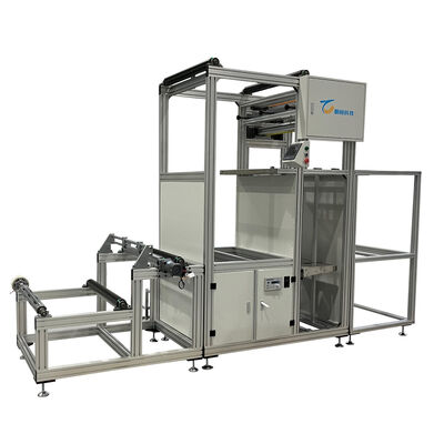 Volledig automatische plooiproductielijn voor luchtfilter gemaakt van glasvezel