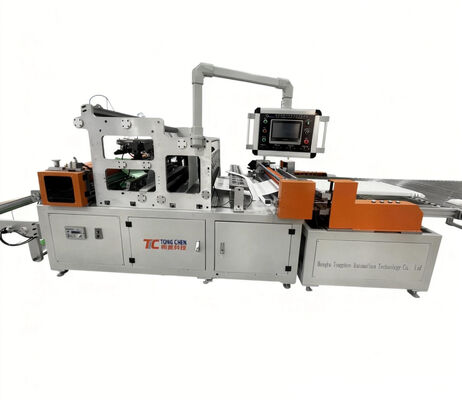 Hoogrendementsfilter Productielijn 300mm Plooishoogte Automatische HEPA Filter Plooi- en Lijm Productielijn