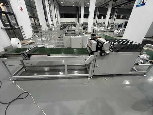 Aluminiumfolie- en papieren HEPA-filtergolfmachine met scheiding