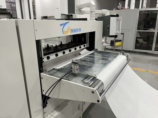 Volledig automatische servomotor HAVC filterverwerkings- en vouwmachine