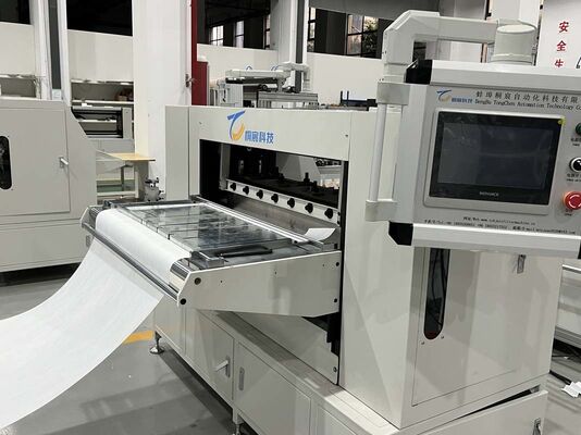 Volledig automatische servomotor HAVC filterverwerkings- en vouwmachine